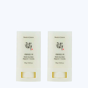 Pre-Venta Matte Sun Stick: Mugwort + Camelia SPF50 PA++++ x 2