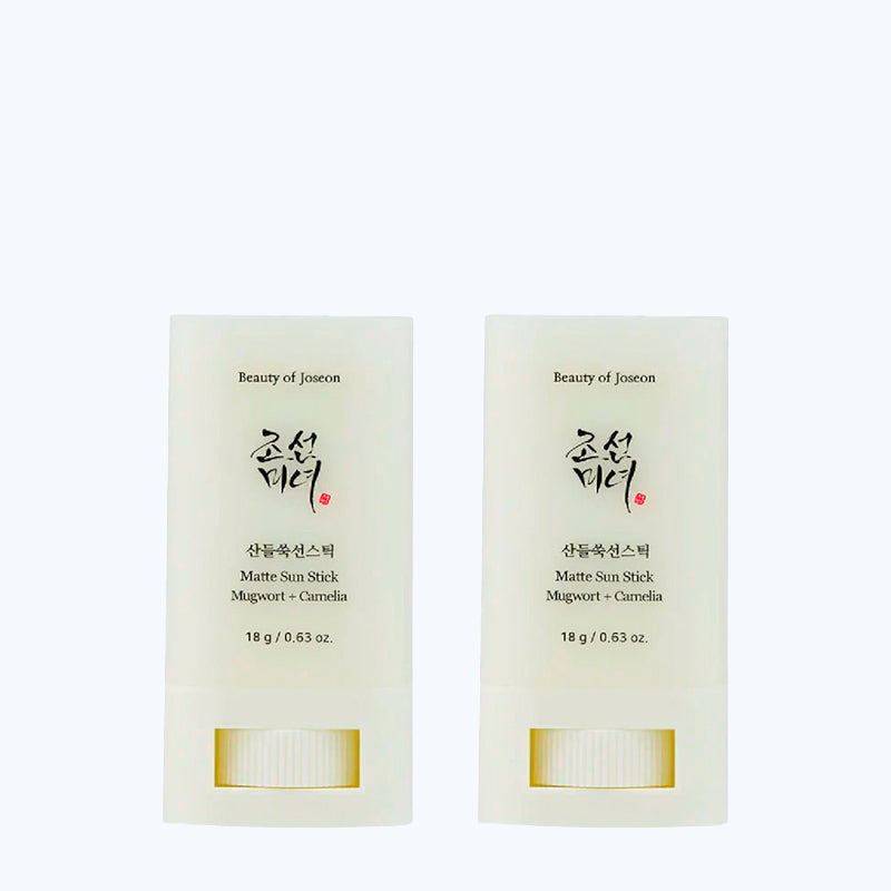 Pre-Venta Matte Sun Stick: Mugwort + Camelia SPF50 PA++++ x 2